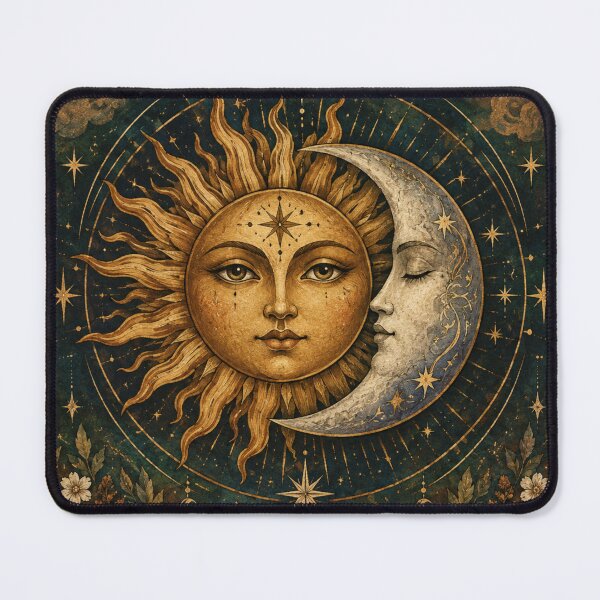Item preview, Celestial Magic Whimsigoth Sun and Moon designed and sold by Artful Soul.