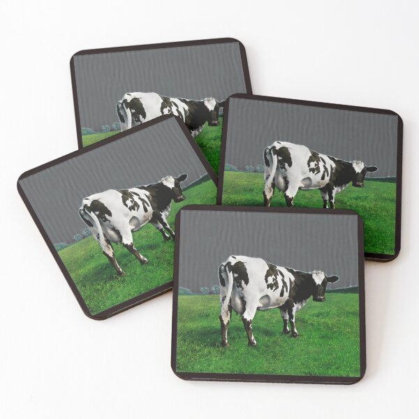 Item preview, Atom Heart Mother Inspired Cow Pastoral Landscape designed and sold by SilentCosmos.