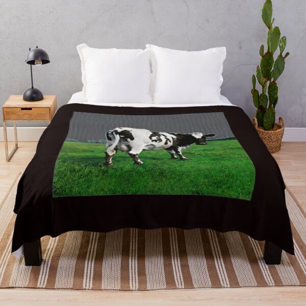 Item preview, Atom Heart Mother Inspired Cow Pastoral Landscape designed and sold by SilentCosmos.