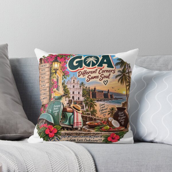 Item preview, Goa — Different Corners Same Soul designed and sold by Goanheartprints.