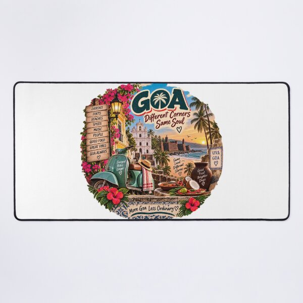Item preview, Goa — Different Corners Same Soul designed and sold by Goanheartprints.