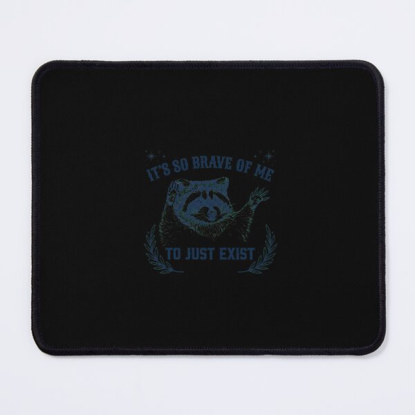 Item preview, Brave Raccoon Exist Humor Anxiety designed and sold by ANDREDANIELLA.