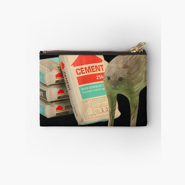 Item preview, I Eat Cement Cursed Cat Funny Oddly Specific Meme designed and sold by Asimism.