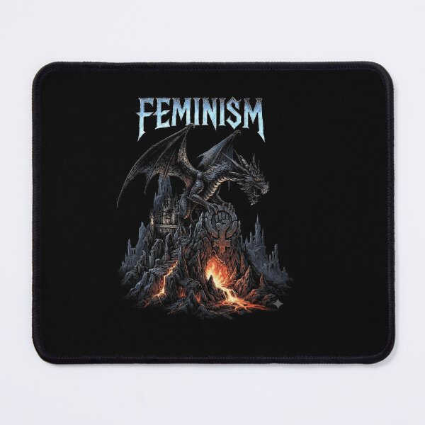 Item preview, Feminism Dark Fantasy Dragon Empowering Women Gothic Art designed and sold by Ostericaimusa.