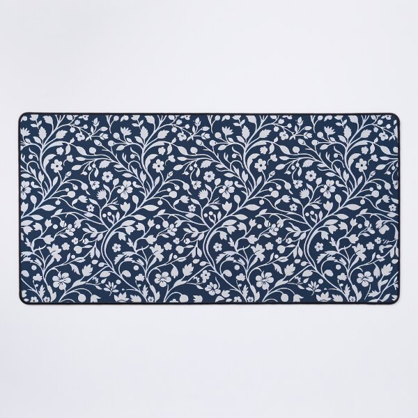 Item preview, Blue Elegant Geometric Damask Ornamental Seamless Pattern Collection designed and sold by ART ATTACK ZONE.
