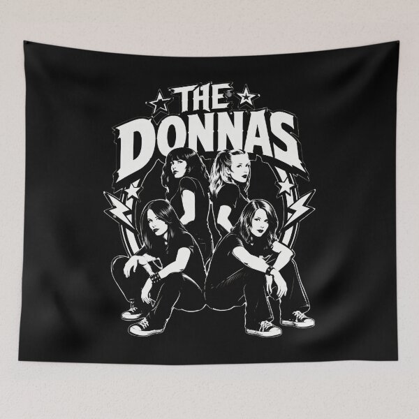 Item preview, The Donnas Band Logo And Members designed and sold by sedammodicl.