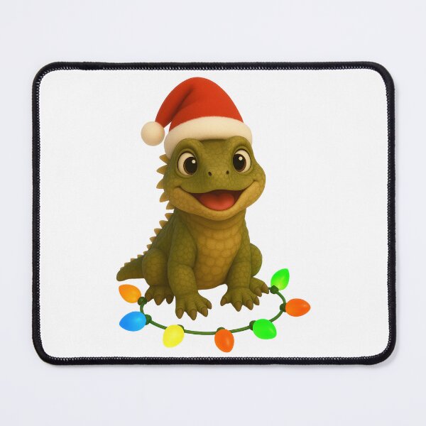 Artikelvorschau, Tuatara Reptile Weihnachtslichter entworfen und verkauft von Sillytoe.