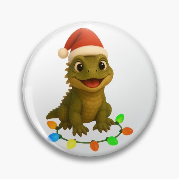 Artikelvorschau, Tuatara Reptile Weihnachtslichter entworfen und verkauft von Sillytoe.