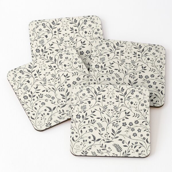 Item preview, Flowers Elegant Geometric Damask Ornamental Seamless Pattern Collection designed and sold by ART ATTACK ZONE.