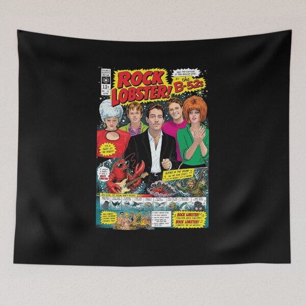 Item preview, Rock Lobster B-52s Cosmic Comics Vintage Art designed and sold by FlorianZieme.