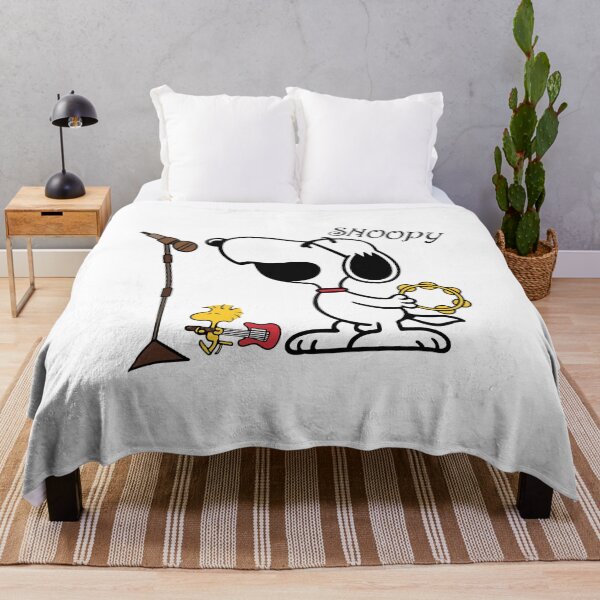 Item preview, Snoopy Woodstock Music Band Tambourine Retro Cartoon Art designed and sold by FlorianZieme.