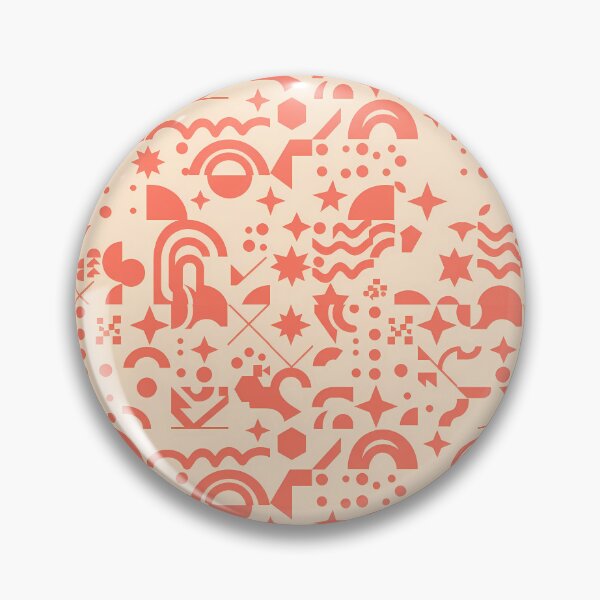 Item preview, Orange Elegant Geometric Damask Ornamental Seamless Pattern Collection designed and sold by ART ATTACK ZONE.