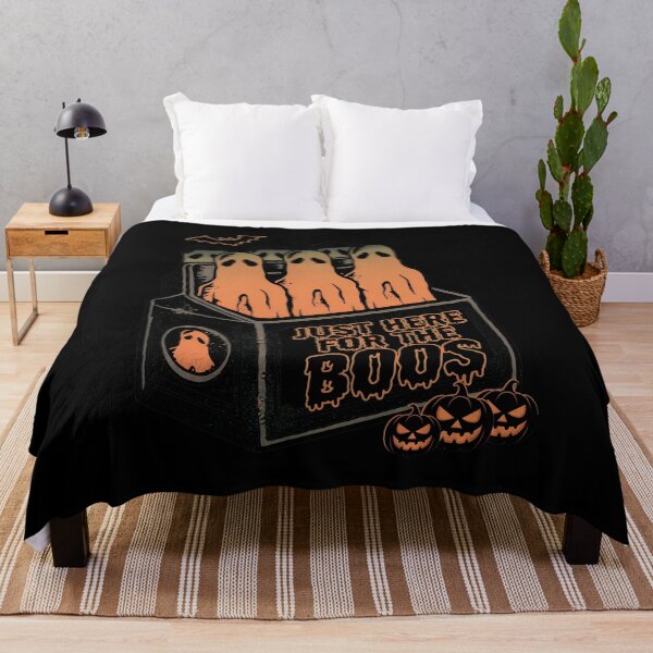Item preview, Just Here For The Boos Ghost Caddy Halloween Pun designed and sold by ANDREDANIELLA.