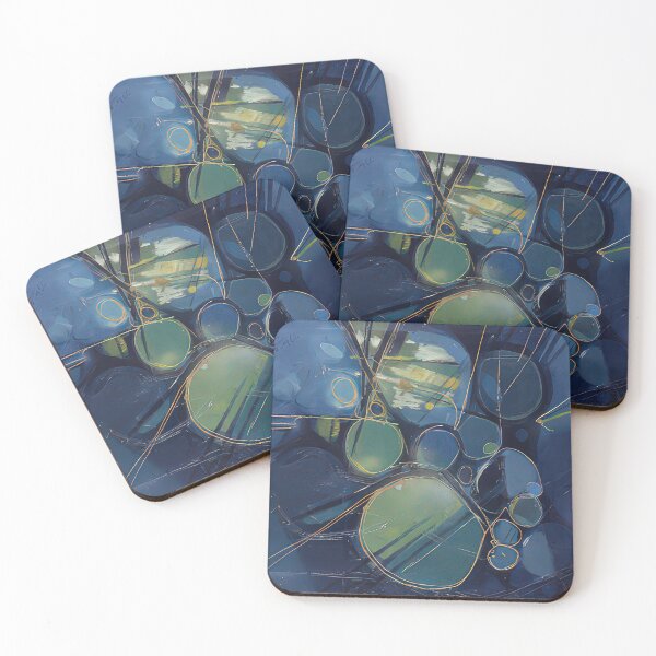 Item preview, Green abstract - 1966 designed and sold by NeonCanvasDream.