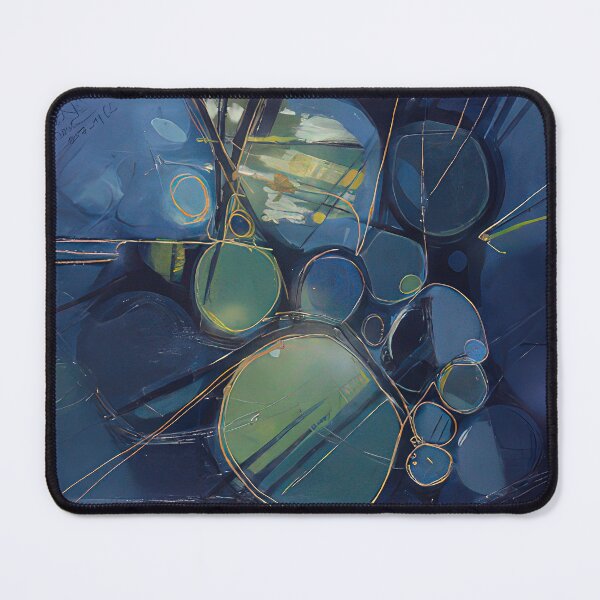 Item preview, Green abstract - 1966 designed and sold by NeonCanvasDream.