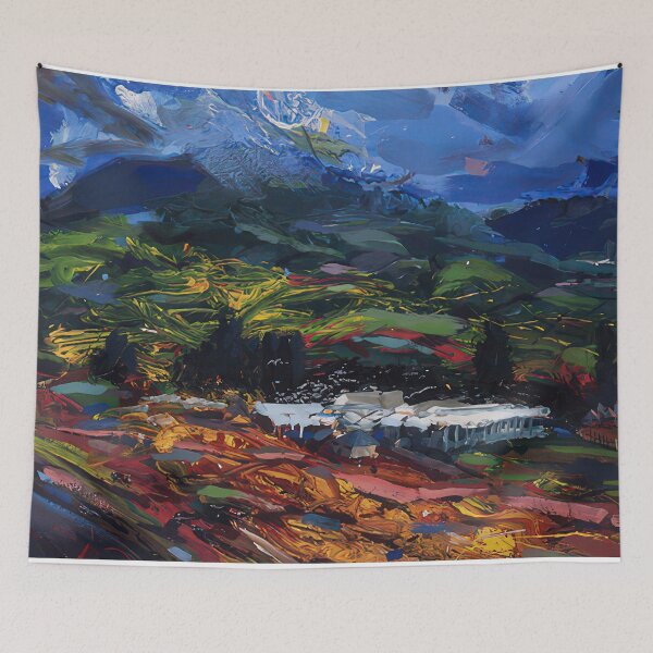 Item preview, Untitled - abstract expressionism, neo-expressionism designed and sold by NeonCanvasDream.