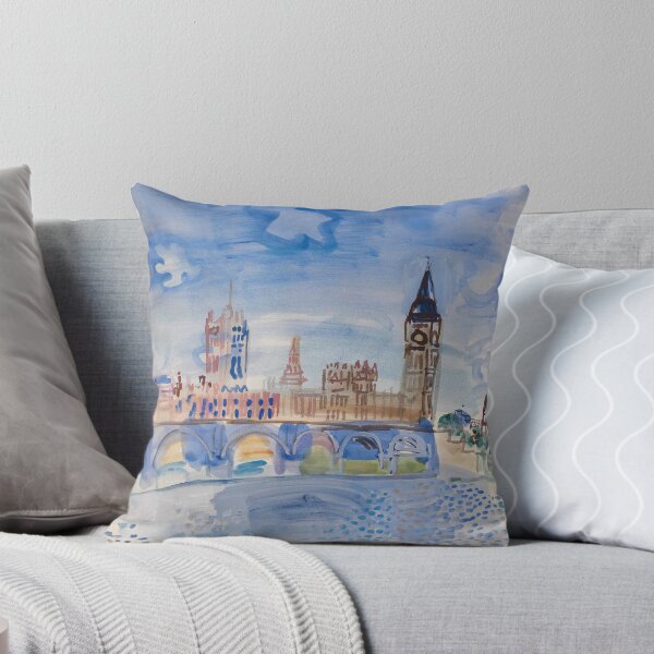 Item preview, London Wall Art Print, Houses of Parliament London Painting, Raoul Dufy Vintage Art designed and sold by RickE.