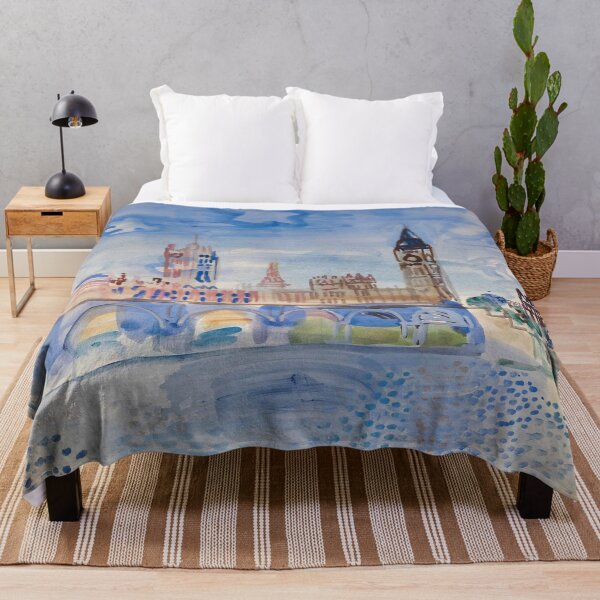 Item preview, London Wall Art Print, Houses of Parliament London Painting, Raoul Dufy Vintage Art designed and sold by RickE.