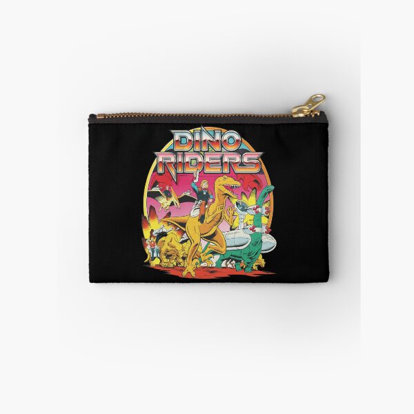 Item preview, Dino Riders Retro Cartoon Dinosaur Sci-Fi Art designed and sold by FlorianZieme.