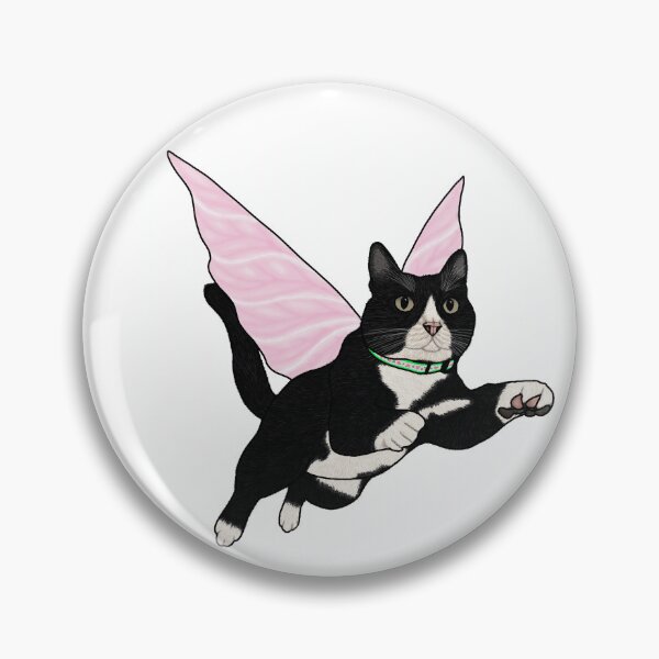 Item preview, Clyde the Cat Fairy designed and sold by OurLadysBugCo.