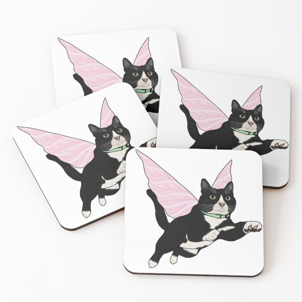 Item preview, Clyde the Cat Fairy designed and sold by OurLadysBugCo.