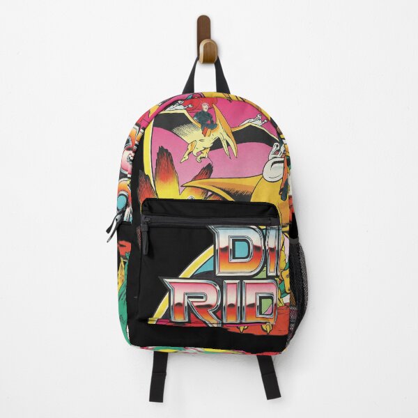 Item preview, Dino Riders Retro Cartoon Dinosaur Sci-Fi Art designed and sold by FlorianZieme.