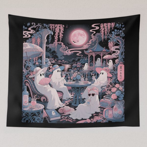 Item preview, Summerween- Evening Cocktails in a Japanese Garden designed and sold by Shelley Loewnau-Jones Studio.