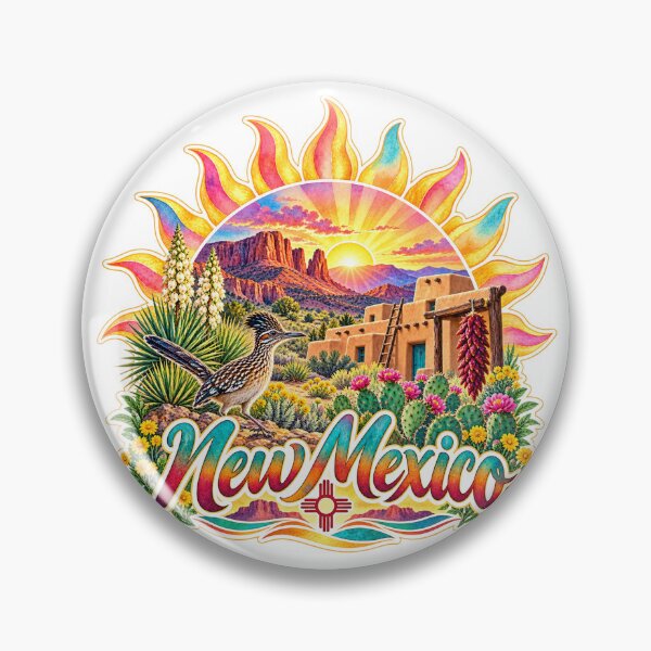 Item preview, Land of Enchantment Sun designed and sold by Whimspired By Paxx.