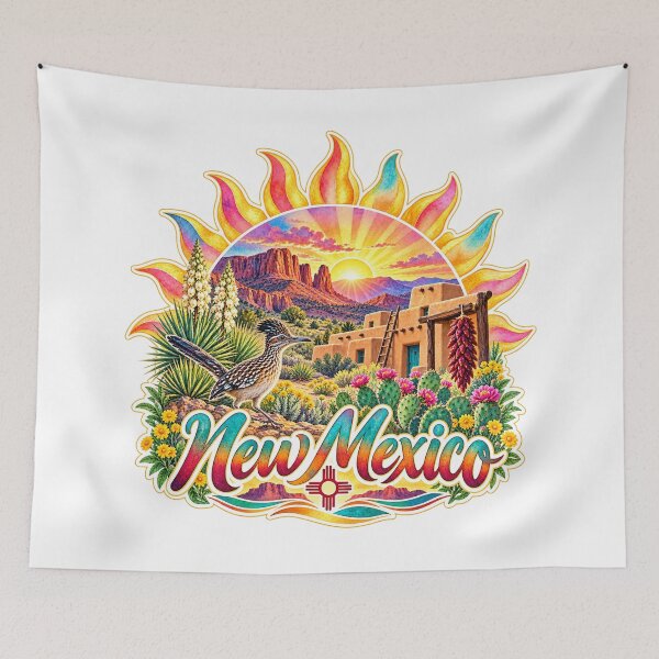 Item preview, Land of Enchantment Sun designed and sold by Whimspired By Paxx.