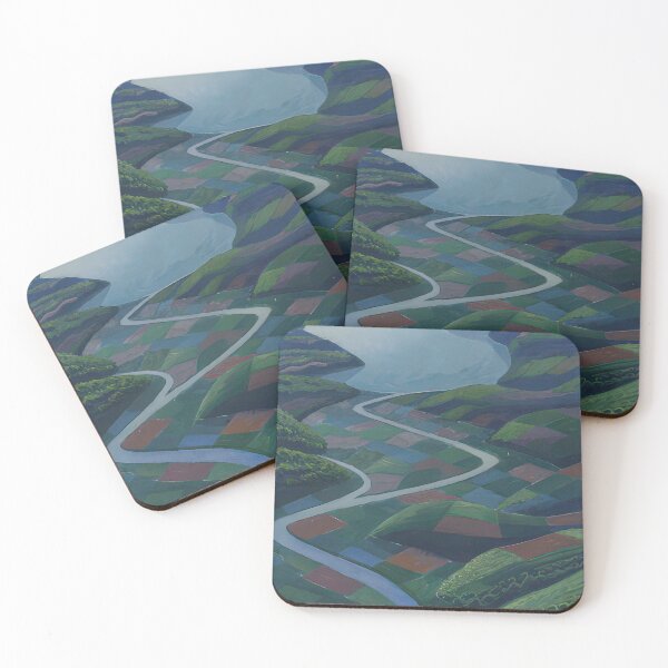 Item preview, Paesaggio aereo - 1936 designed and sold by NeonCanvasDream.