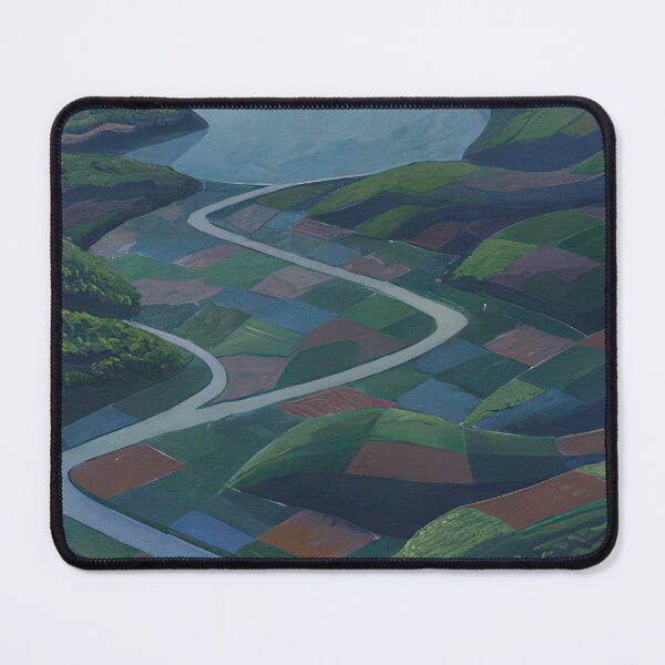 Item preview, Paesaggio aereo - 1936 designed and sold by NeonCanvasDream.