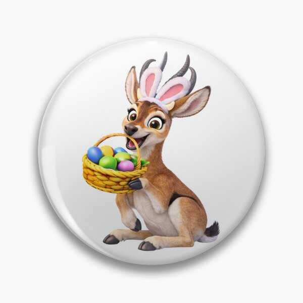 Item preview, Gazelle Easter Basket designed and sold by Sillytoe.