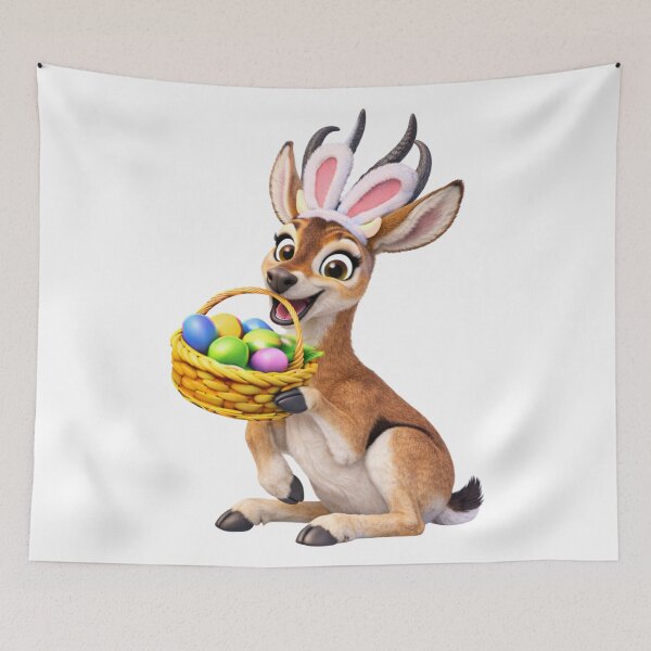 Item preview, Gazelle Easter Basket designed and sold by Sillytoe.