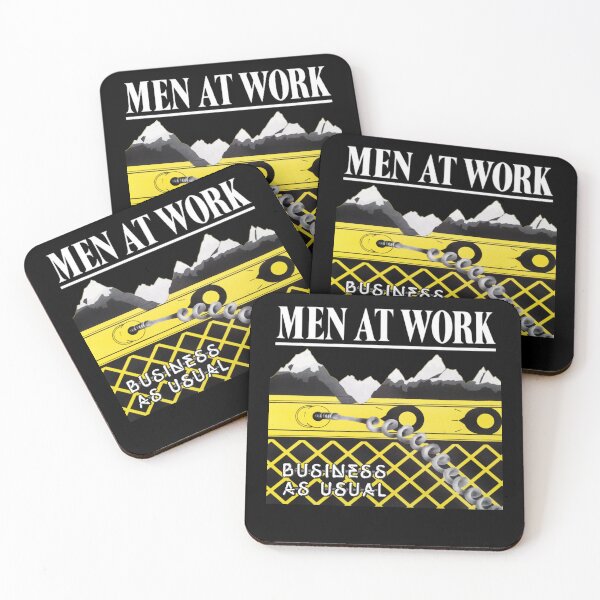 Item preview, Men At Work Band Business As Usual designed and sold by Krishmarakris.