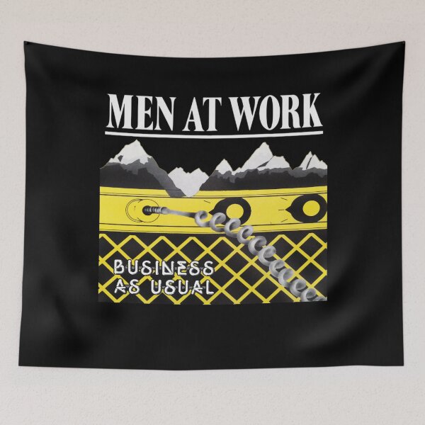 Item preview, Men At Work Band Business As Usual designed and sold by Krishmarakris.