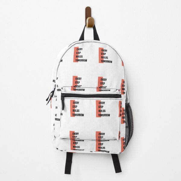 Item preview, Every Step Builds Tomorrow – Inspirational Motivational Typography Design designed and sold by CKADigital.