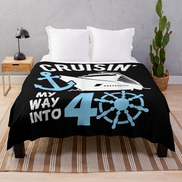 Item preview, Cruising My Way into 40, Oh Ship I'm 40, Birthday designed and sold by LeahAbram.