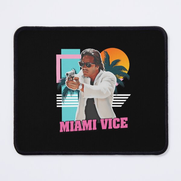 Item preview, Retro 80s Miami Vice Inspired Action Art designed and sold by FlorianZieme.