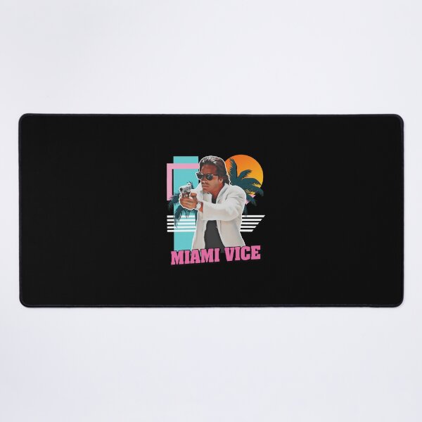 Item preview, Retro 80s Miami Vice Inspired Action Art designed and sold by FlorianZieme.