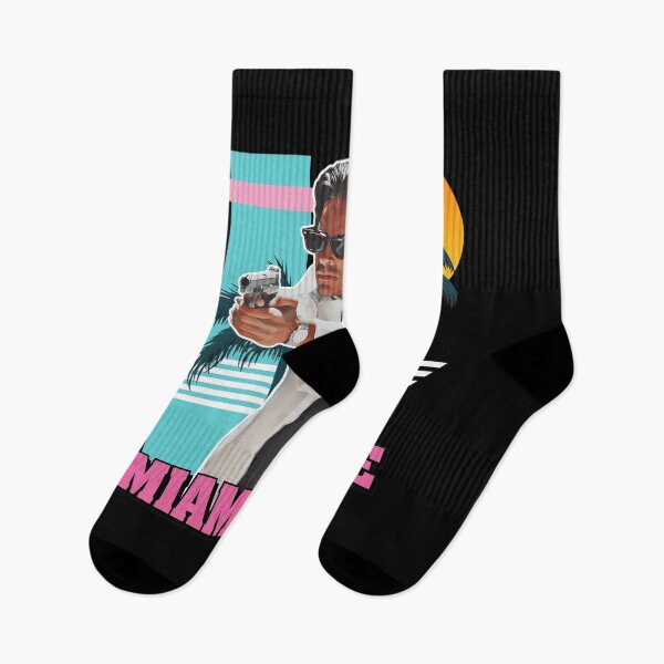 Item preview, Retro 80s Miami Vice Inspired Action Art designed and sold by FlorianZieme.