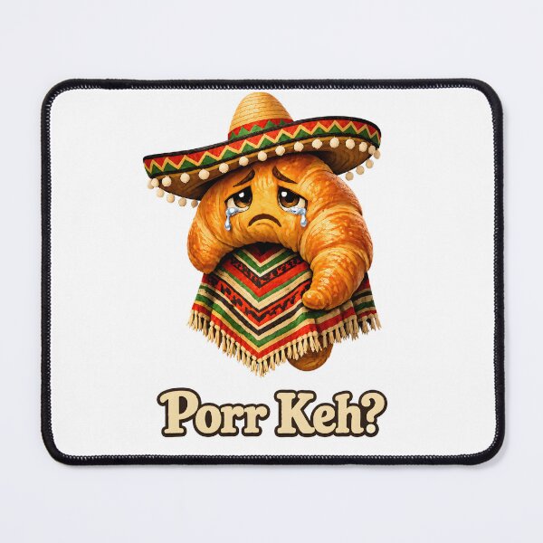 Item preview, Crying Croissant Porr Keh designed and sold by aistrokeofart.