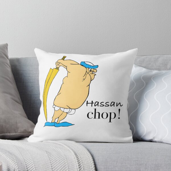 Item preview, Hassan Chop! Cartoon Character Meme designed and sold by Krishmarakris.