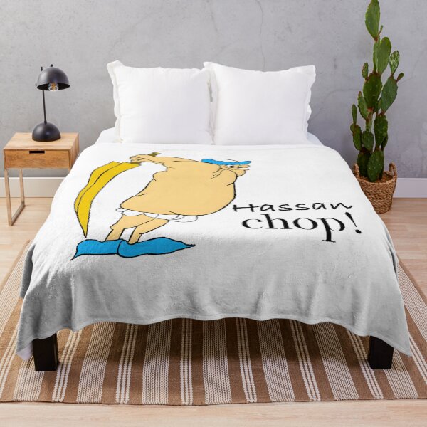 Item preview, Hassan Chop! Cartoon Character Meme designed and sold by Krishmarakris.