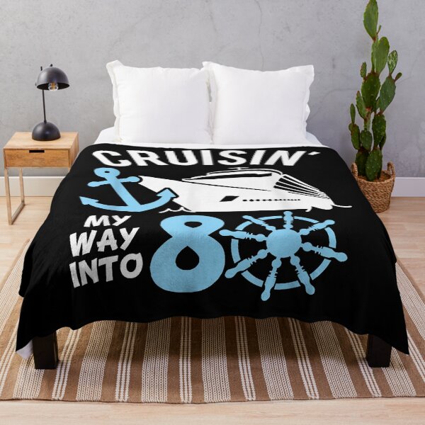 Item preview, Cruising My Way into 80, Oh Ship I'm 80, Birthday Cruise designed and sold by LeahAbram.