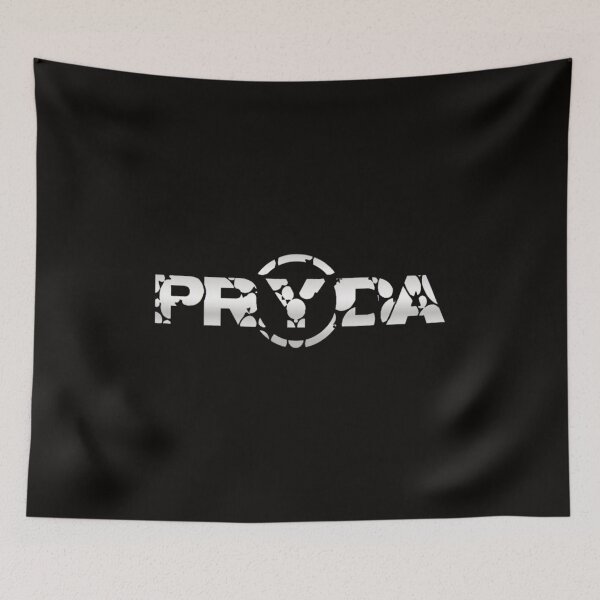 Item preview, PRYDA Distressed Rabbit Icon Metallic Logo designed and sold by CoconutBoys.