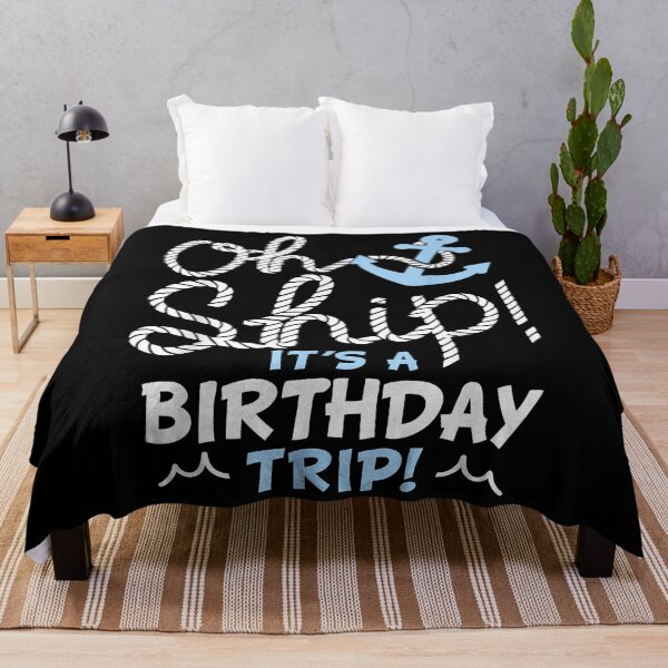 Item preview, Oh Ship, es un viaje de cumpleaños. Oh Ship, crucero de cumpleaños a juego. designed and sold by LeahAbram.