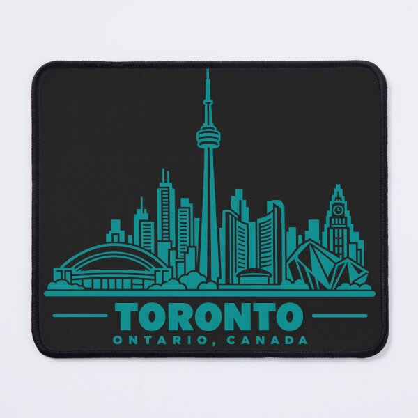 Item preview, Toronto Ontario Canada Line Art Skyline Poster designed and sold by CMYKStudio.