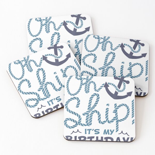 Item preview, Oh Ship It's My Birthday - Cruise Birthday designed and sold by LeahAbram.