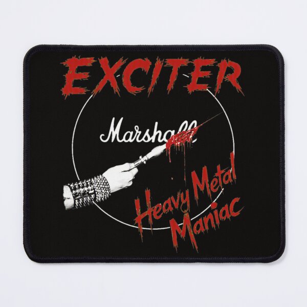 Item preview, EXCITER Heavy Metal Maniac Distressed Rock Art designed and sold by CoconutBoys.