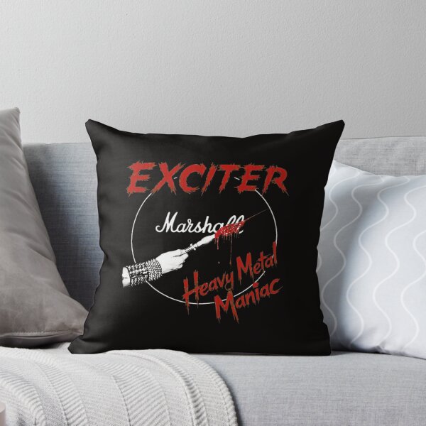 Item preview, EXCITER Heavy Metal Maniac Distressed Rock Art designed and sold by CoconutBoys.